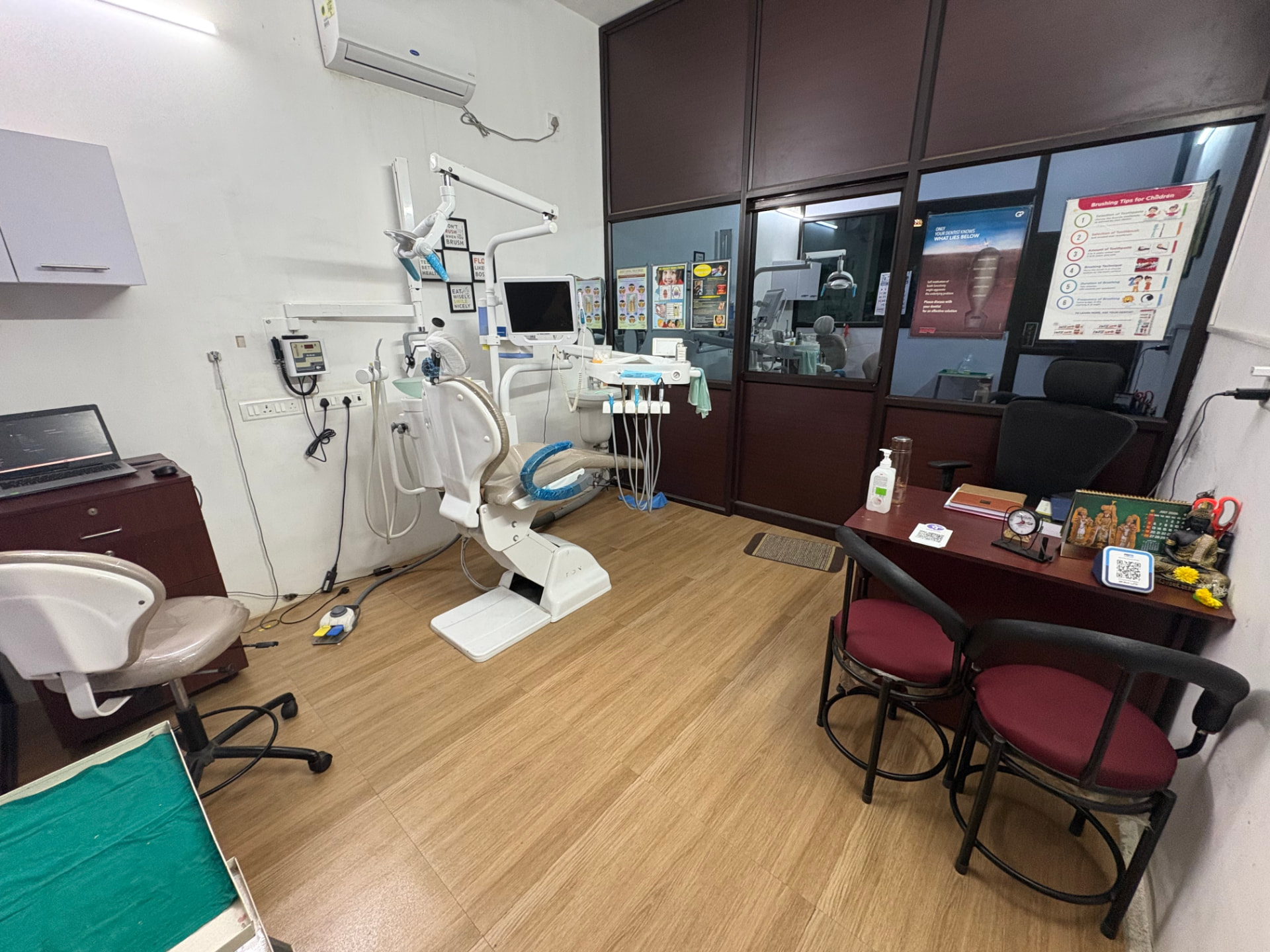 Bright, minimalist dental clinic interior at Tooth Care Dentistry
