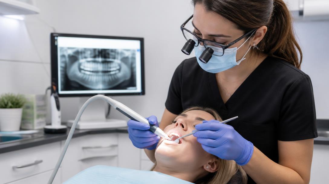 Dental hygiene tools for professional oral prophylaxis